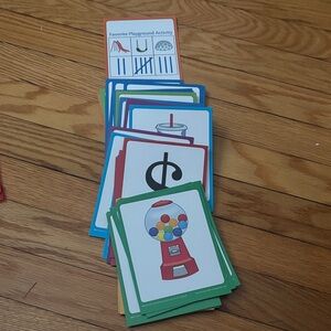 Colorful Flashcards Set Math